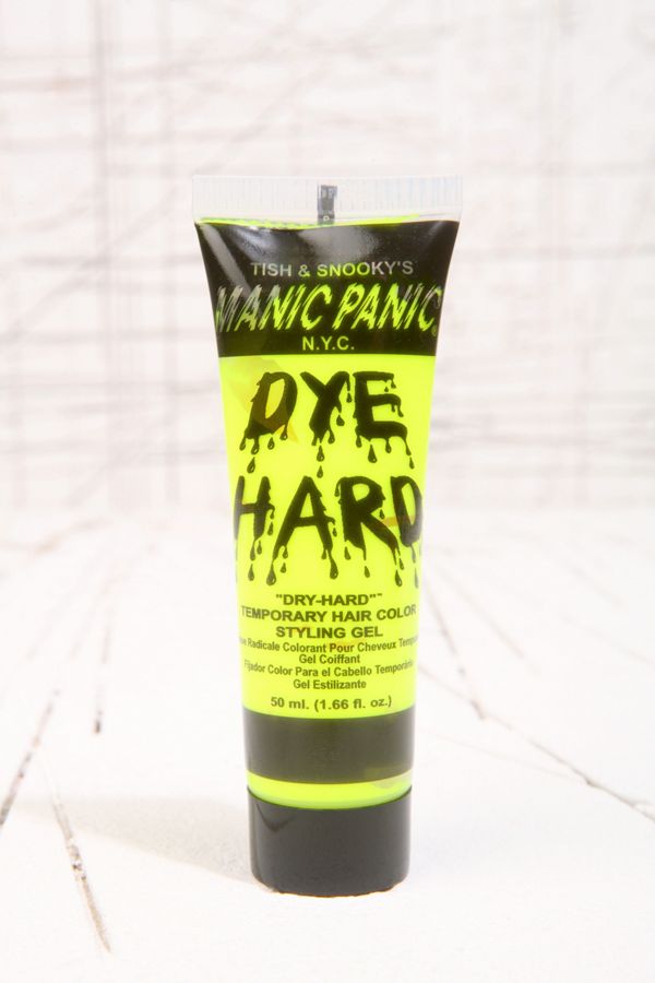 Manic Panic Dye Hard Colour Styling Gel In Yellow Urban