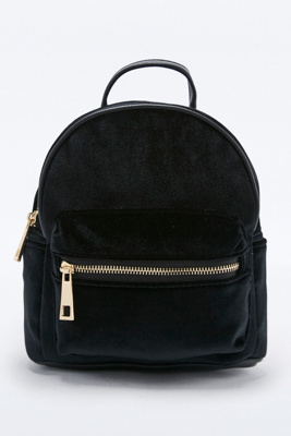 urban outfitters velvet backpack