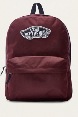 vans burgundy bag 