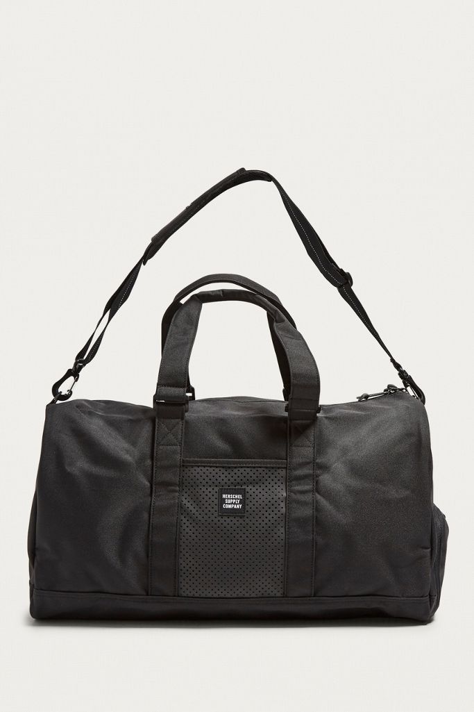 Herschel Supply Co. Novel Black Weekender Holdall Bag Urban Outfitters UK