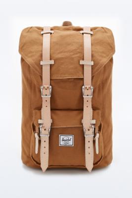 herschel caramel backpack