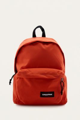 eastpak orange backpack