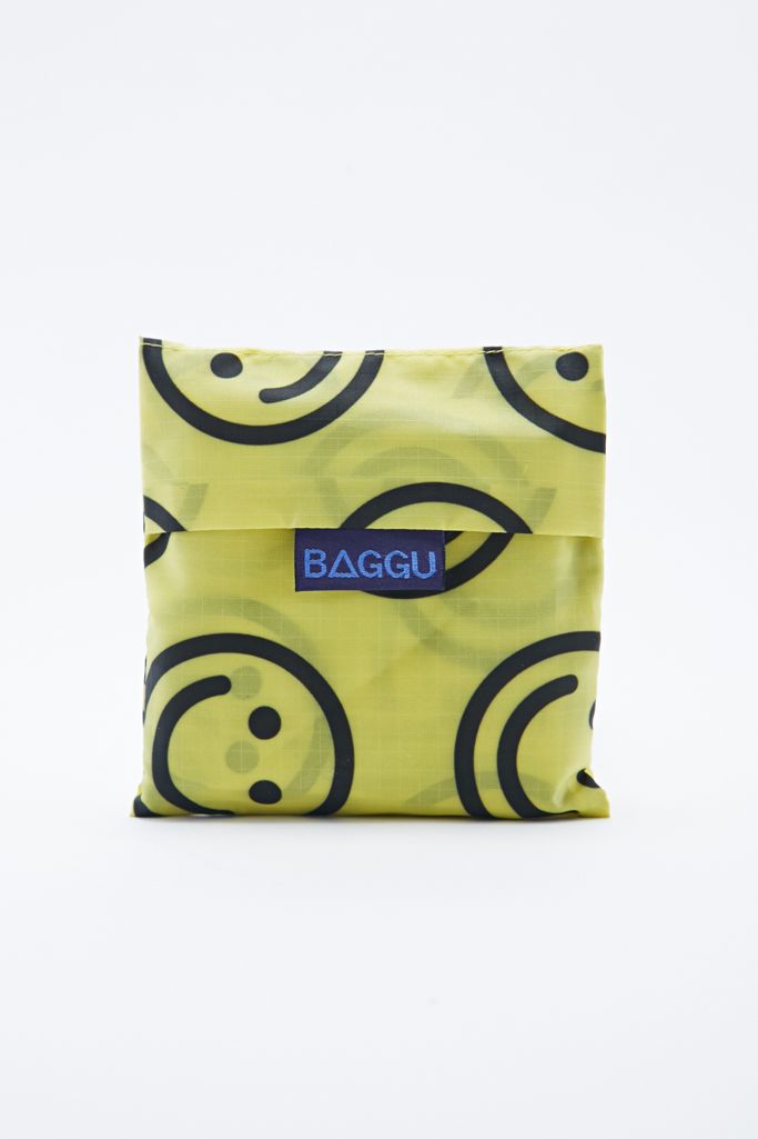 Baggu Smiley Face Shopper in Yellow Urban Outfitters DE