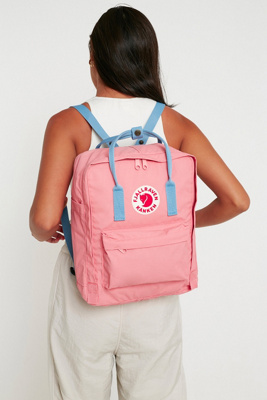 kanken pink air blue