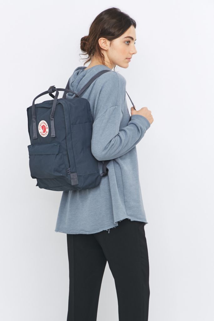 Fjallraven Kanken Classic Navy Backpack Urban Outfitters UK
