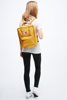 kanken rucksack ochre