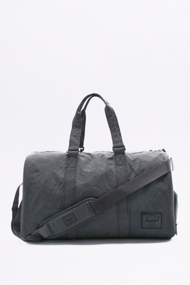 grey holdall bag