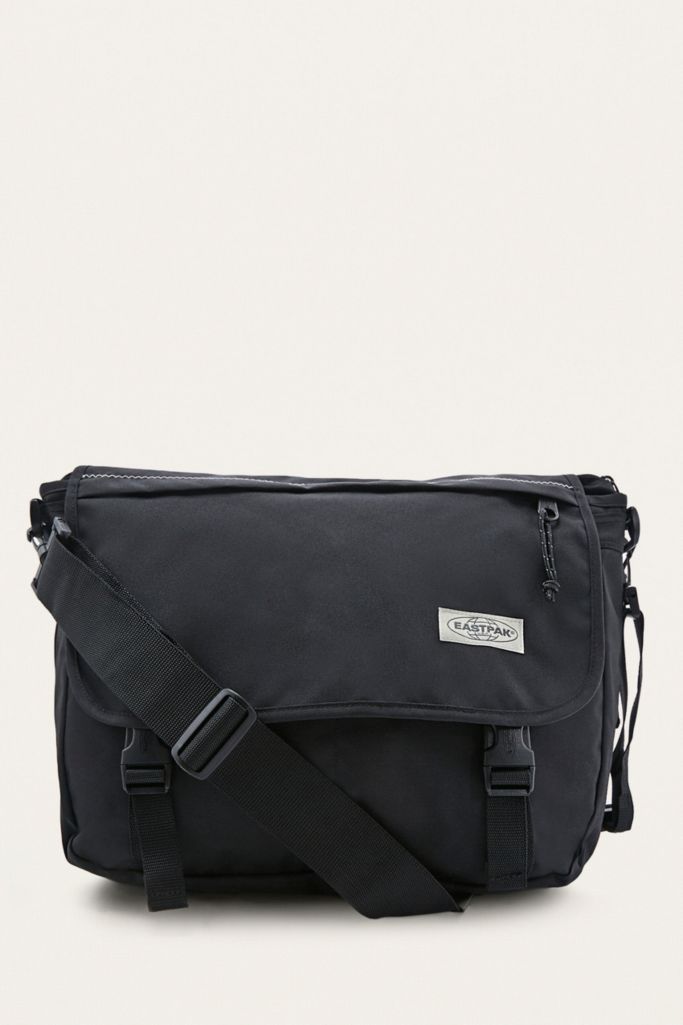 Eastpak Delegate Black Stitch Messenger Bag Urban Outfitters UK