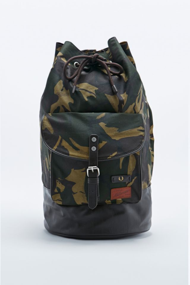 Fred Perry Millerain Shoulder Bag in Camo | Urban Outfitters UK