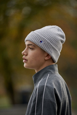 champion grey beanie