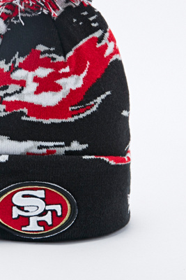 san francisco 49ers bobble hat
