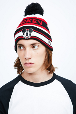 mickey mouse bobble hat