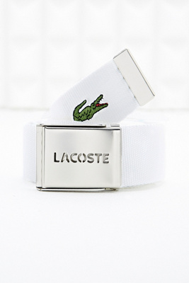 ceinture lacoste blanche