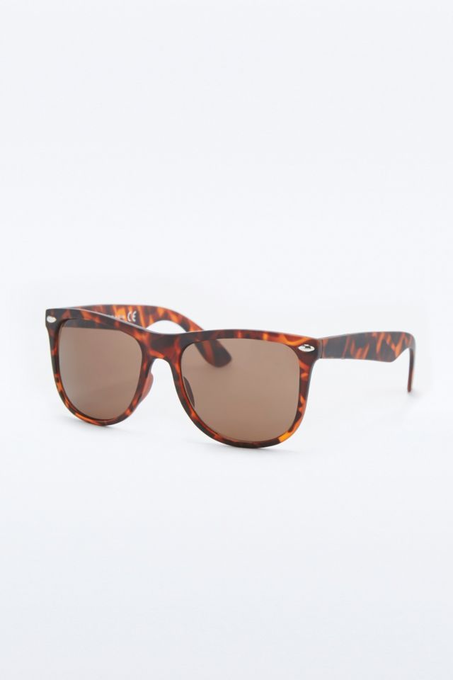 Urban Outfitters Buddy Tortoise Square Sunglasses | Urban Outfitters UK