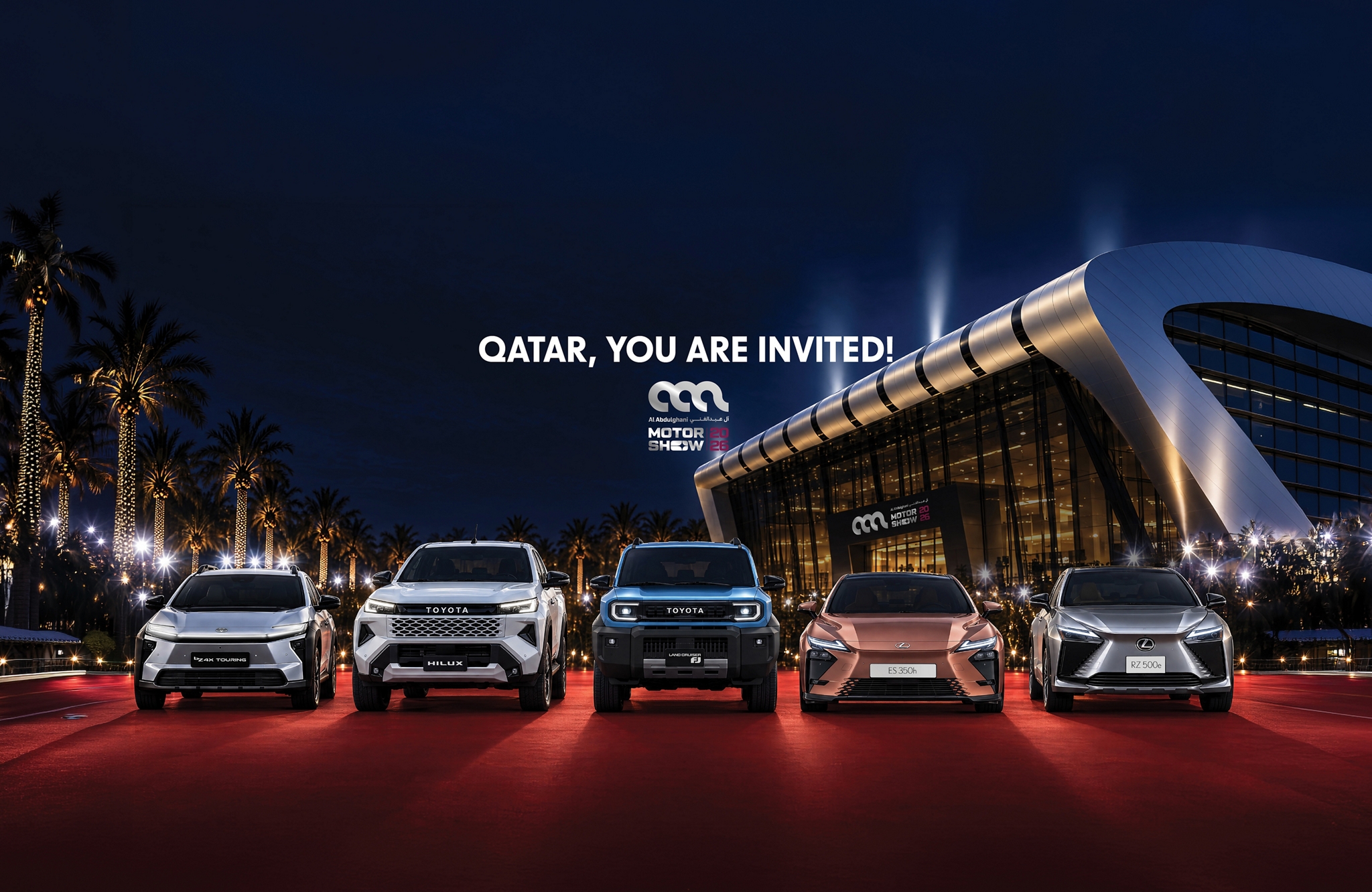 AAM Motor Show 2026 – Qatar, you are invited!
