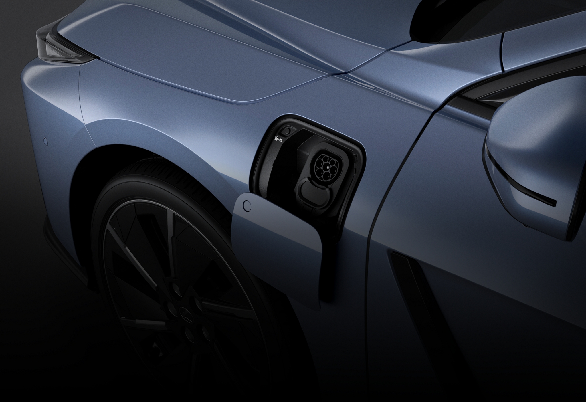 Lexus ES 500e CCS2 Charging Port