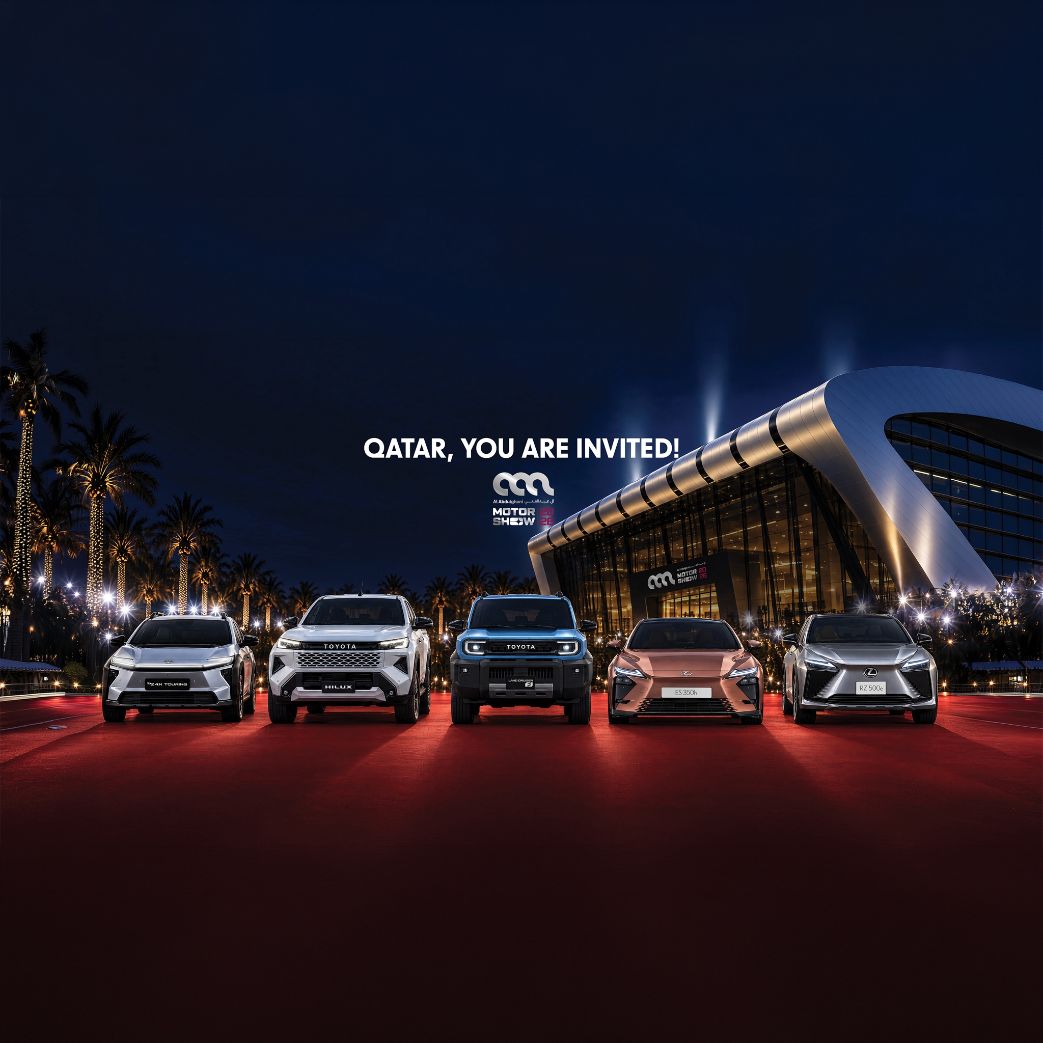 AAM Motor Show 2026 – Qatar, you are invited!