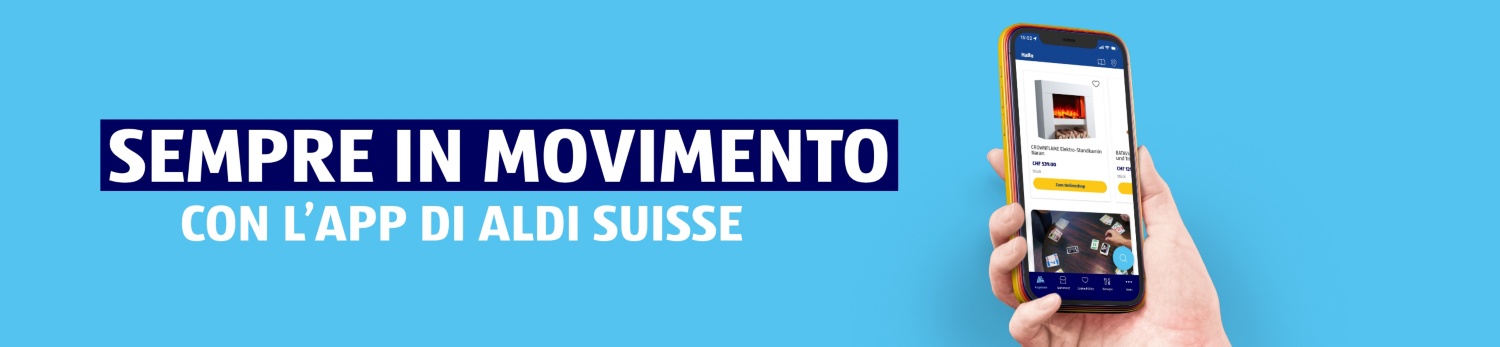 ALDI SUISSE – App Banner