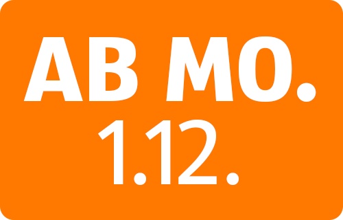 Festliche Angebote - ab 1.12.