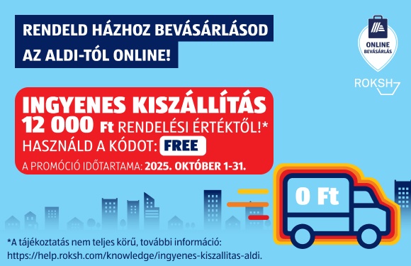 ALDI Roksh online bevásárlás
