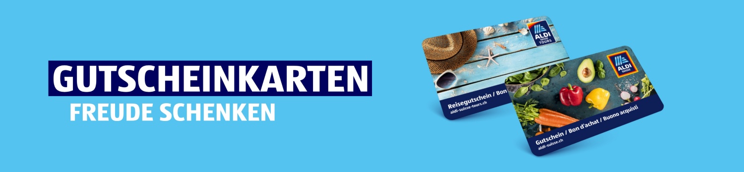 ALDI SUISSE – Geschenkkarten