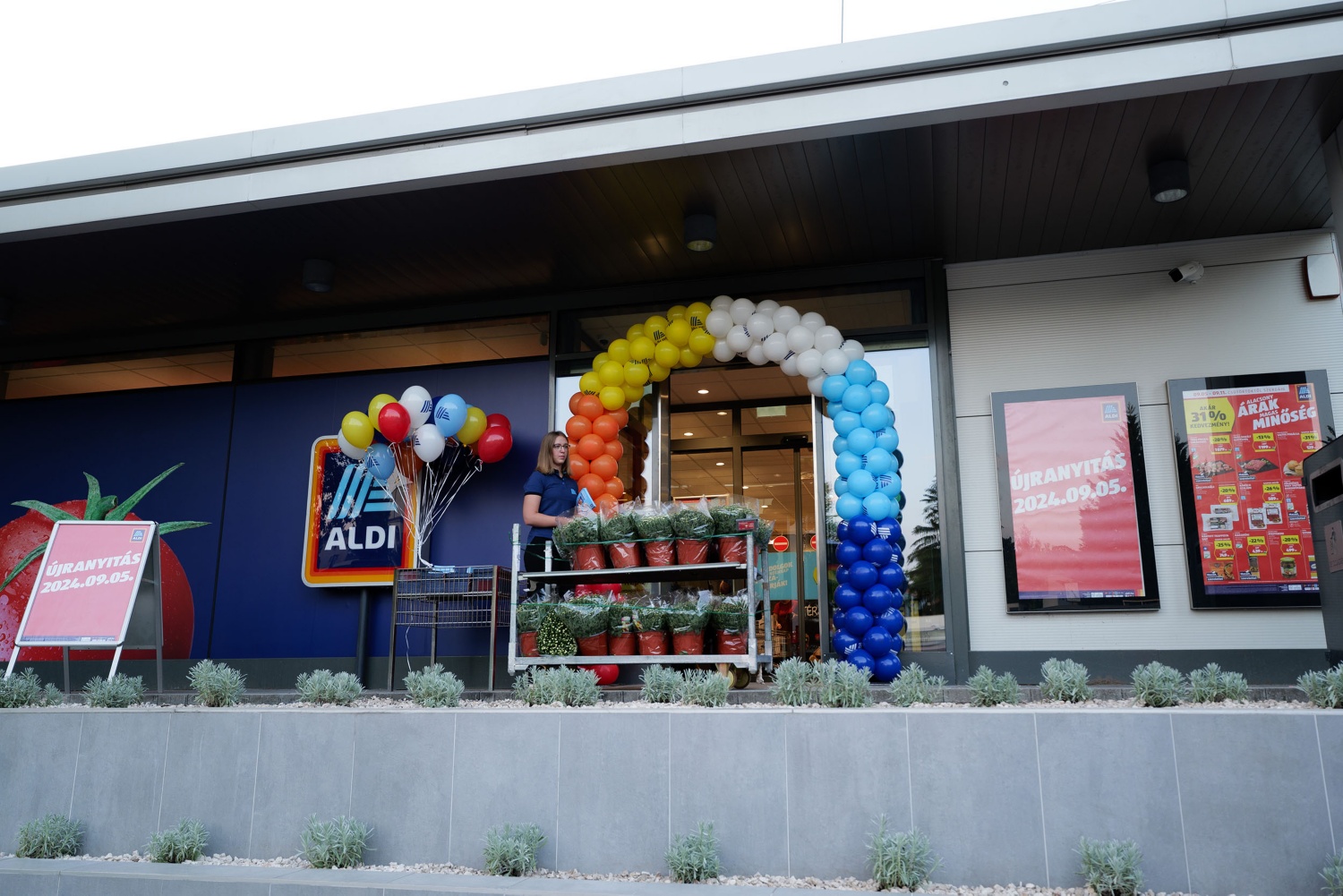 Modernizálás után újranyit Budapesten a Pasaréti úti ALDI