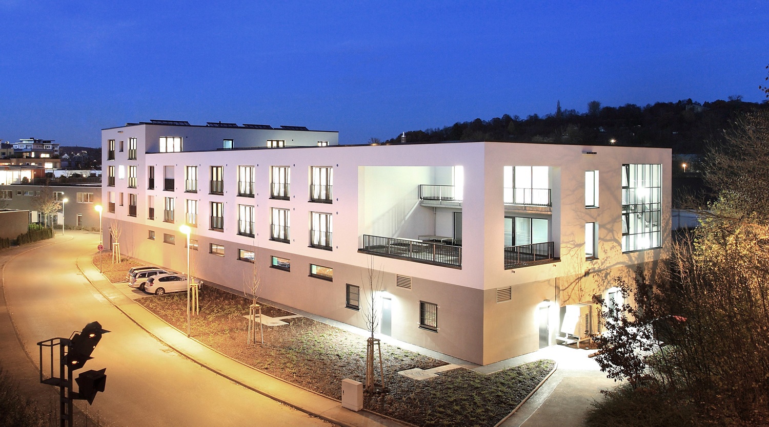 ALDI SÜD Standort in Tübingen mit Studierendenwohnungen