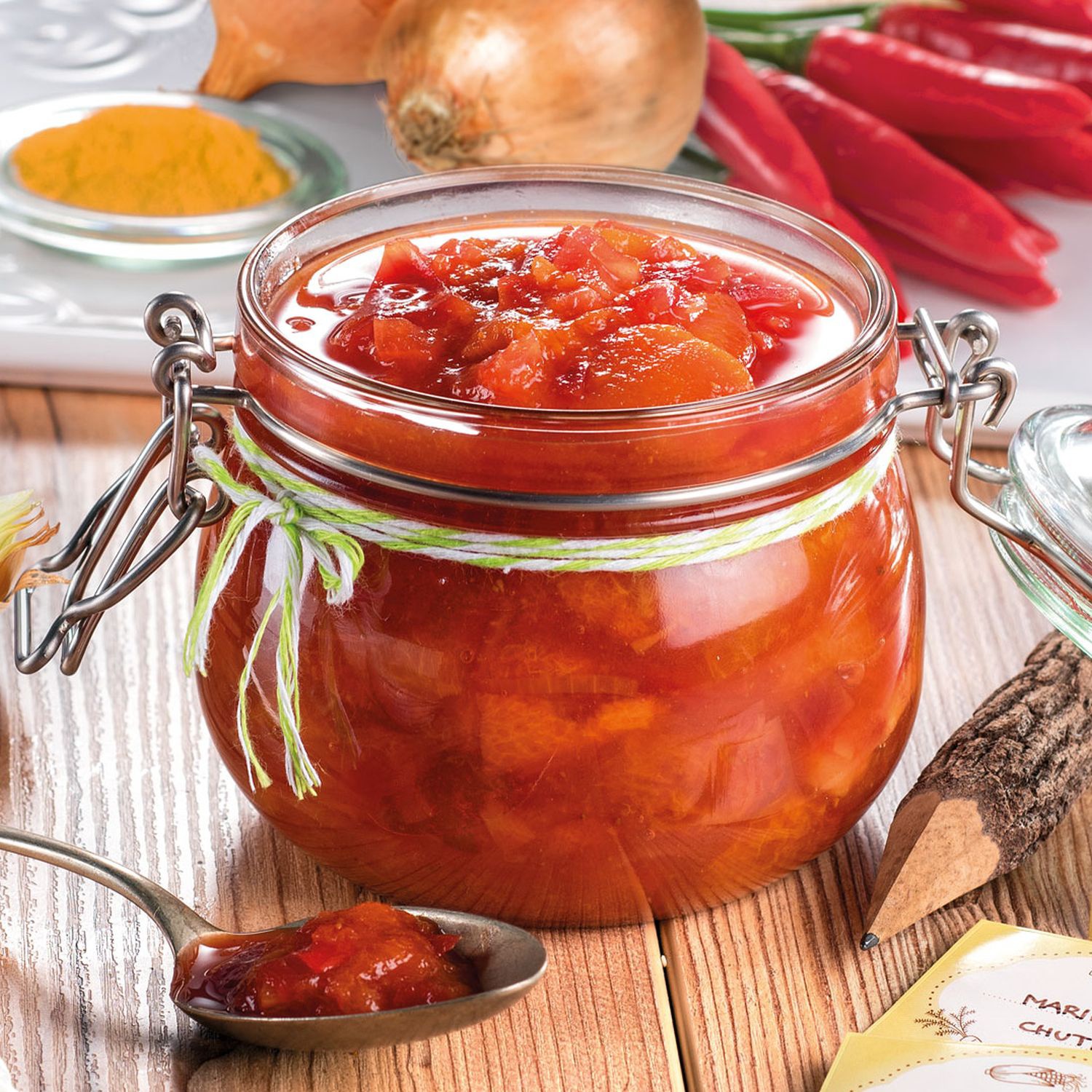 Marillen-Chutney mit Zwiebeln Rezept | HOFER Rezeptwelt