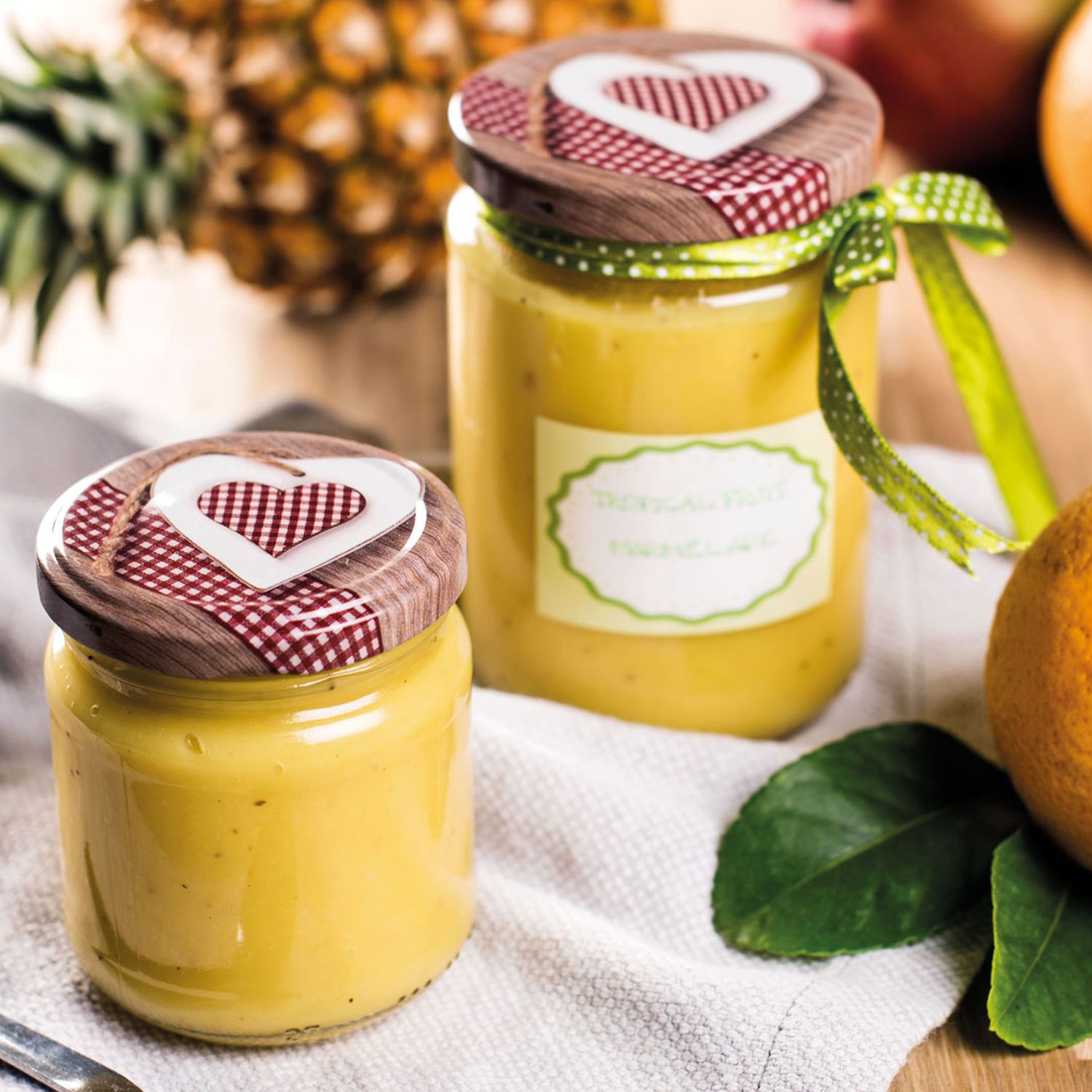 Tropical Fruit-Marmelade mit Ananas, Mango und Kokosnuss Rezept | HOFER ...