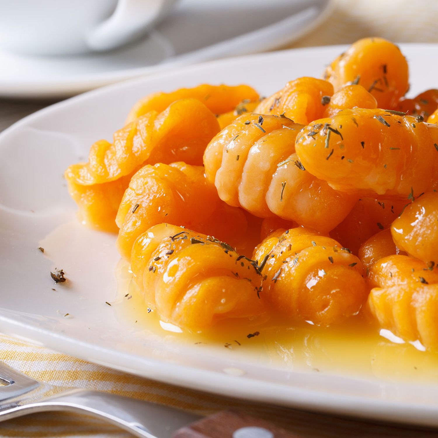 Gnocchi mit Karotten-Ingwer-Sauce