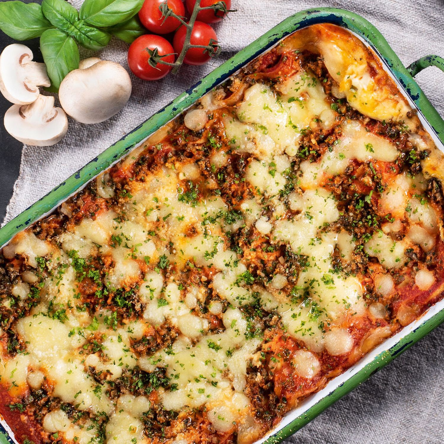 Lasagne mit Champignons Rezept | HOFER Rezeptwelt