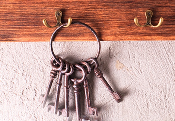 Schlüsselhaken für die Wand