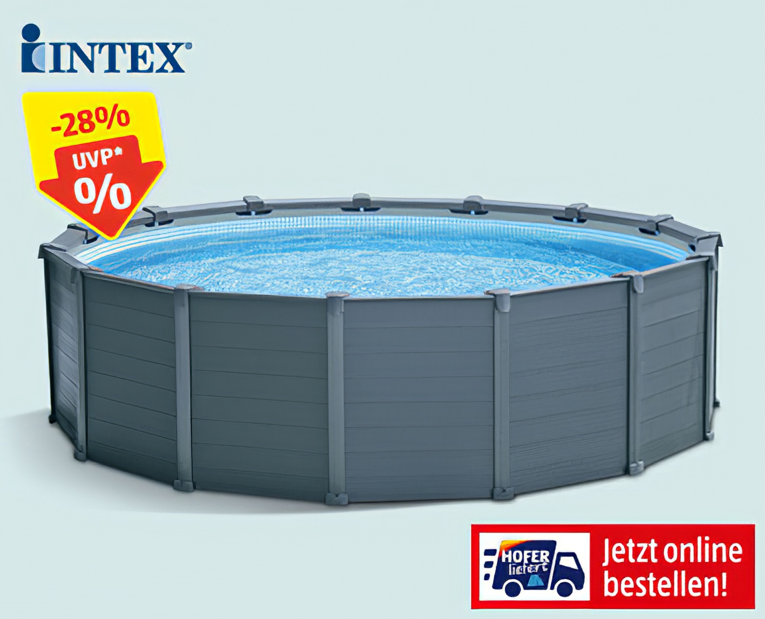 Hofer Intex Pool: Piscine Gonflable Intex – WBWKW