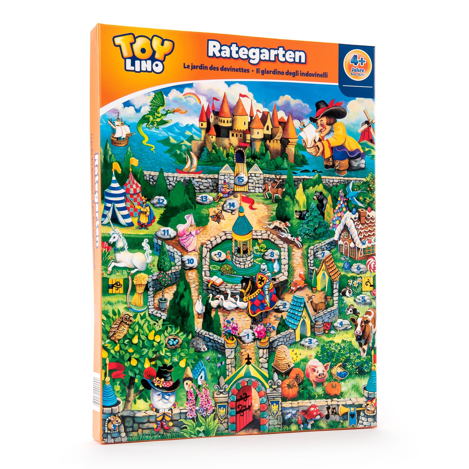 TOYLINO Kinder/FamilienSpiel, Rate Garten HOFER