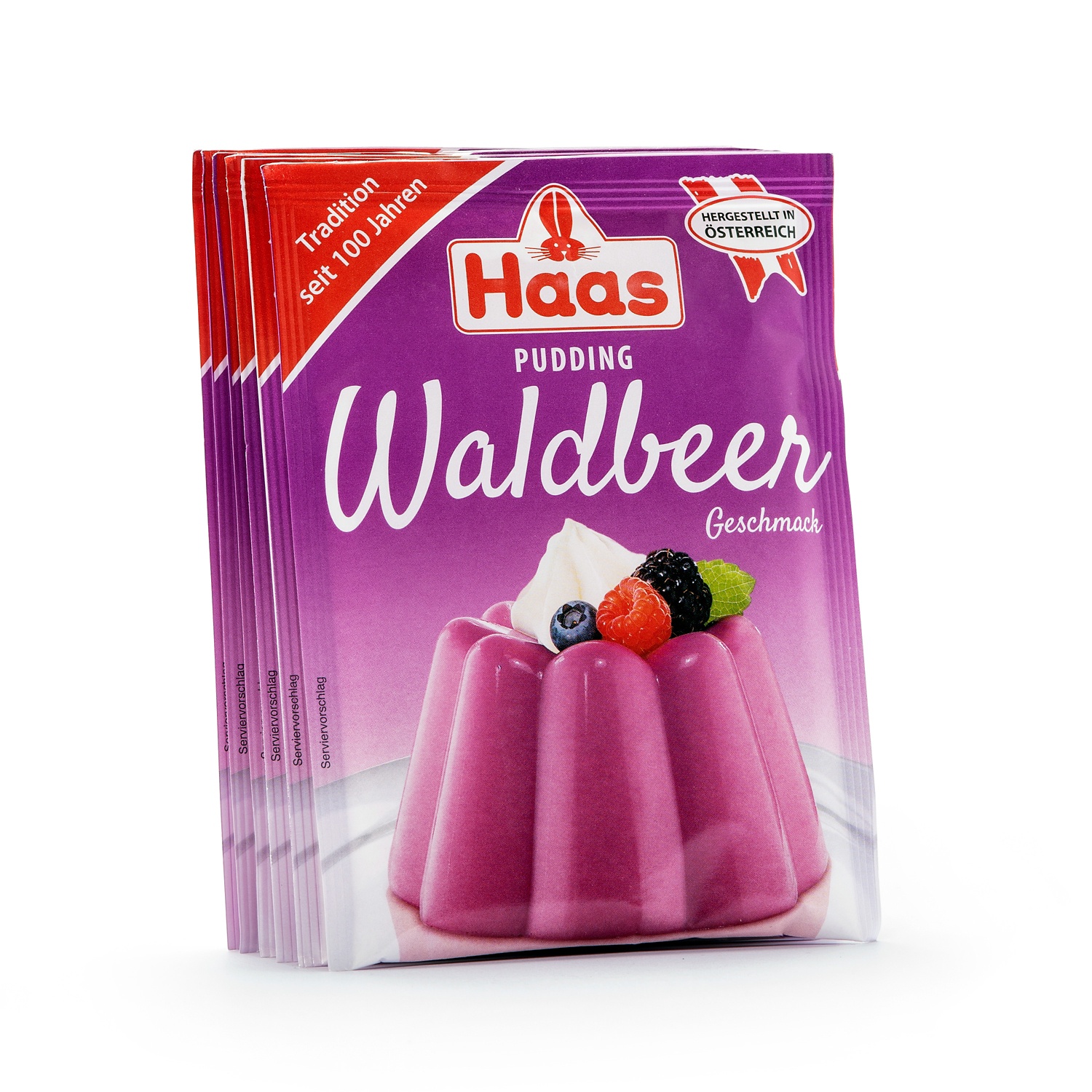HAAS Partypudding, Waldbeer
