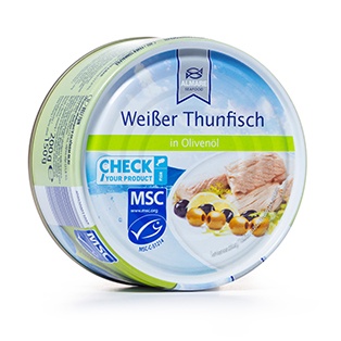 ALMARE SEAFOOD MSC Weißer Thunfisch, in Olivenöl
