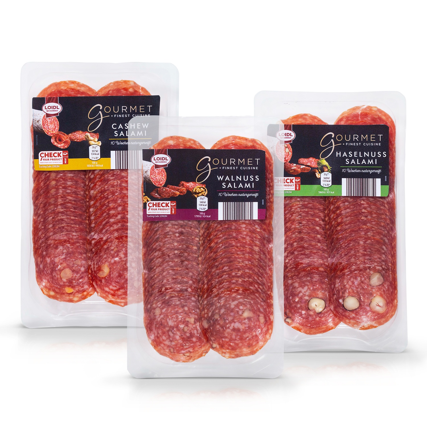 GOURMET Nuss-Salami