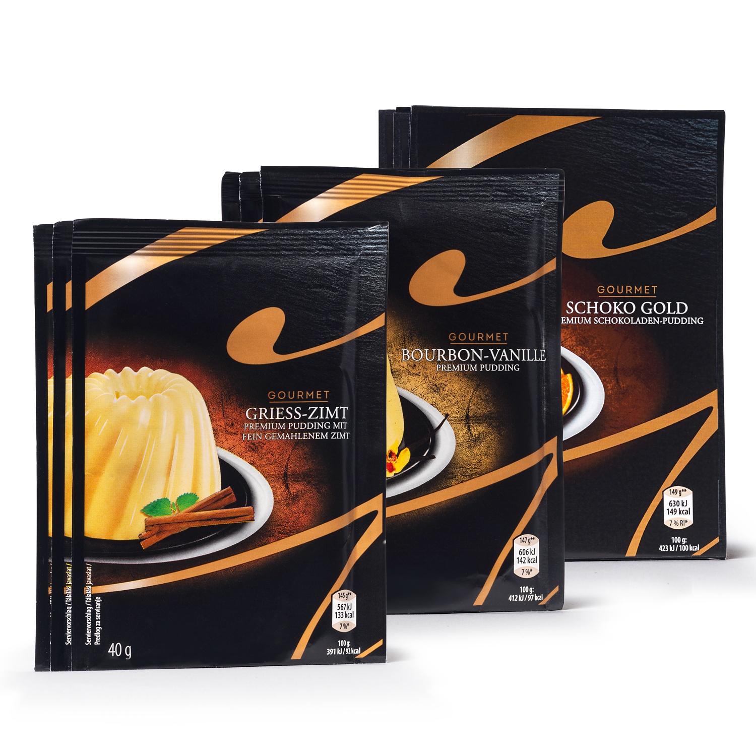 GOURMET Pudding