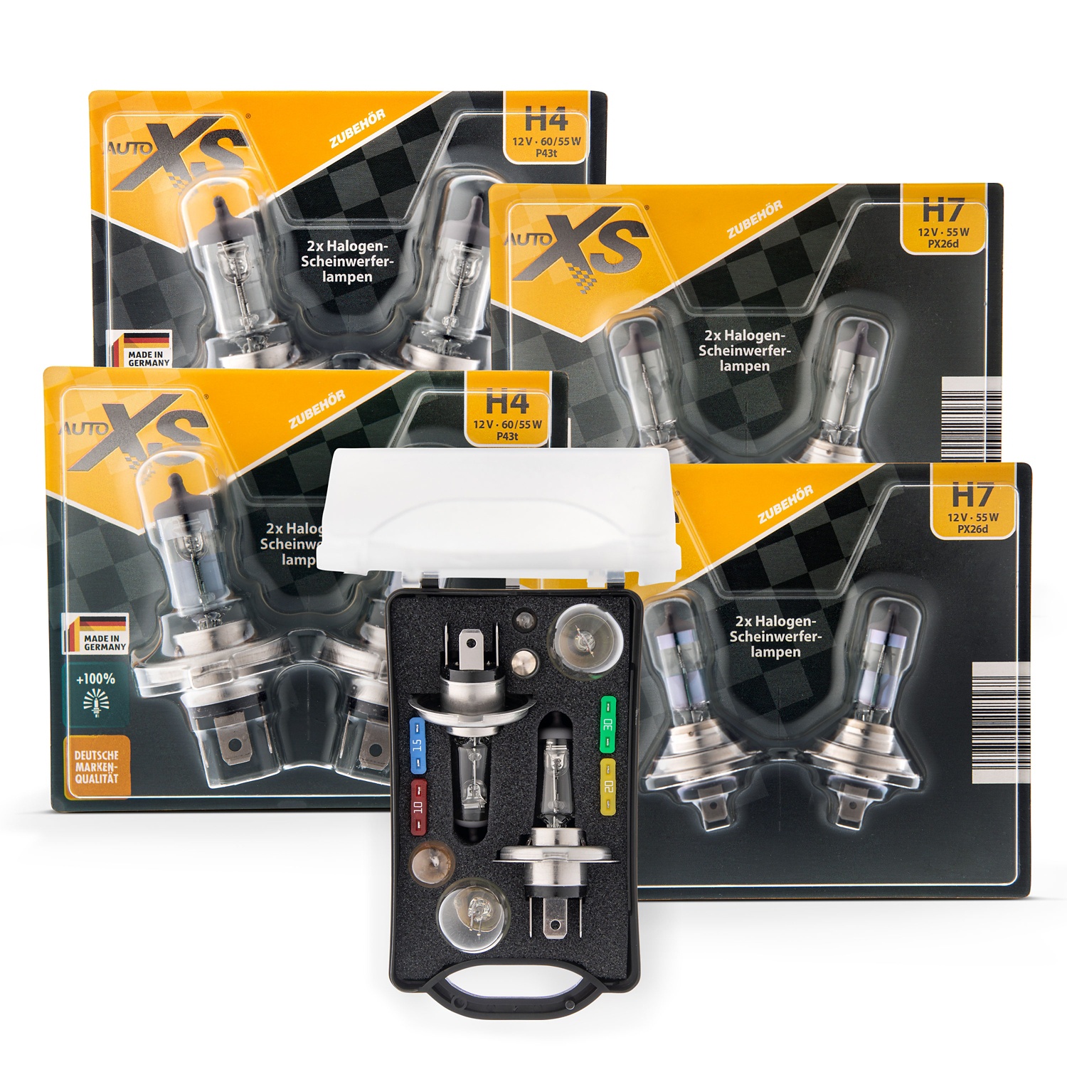 ALDI SÜD] Auto Ersatzlampen Set 11-tlg. H4 oder H7 für 5,99€ ab Montag  18.02