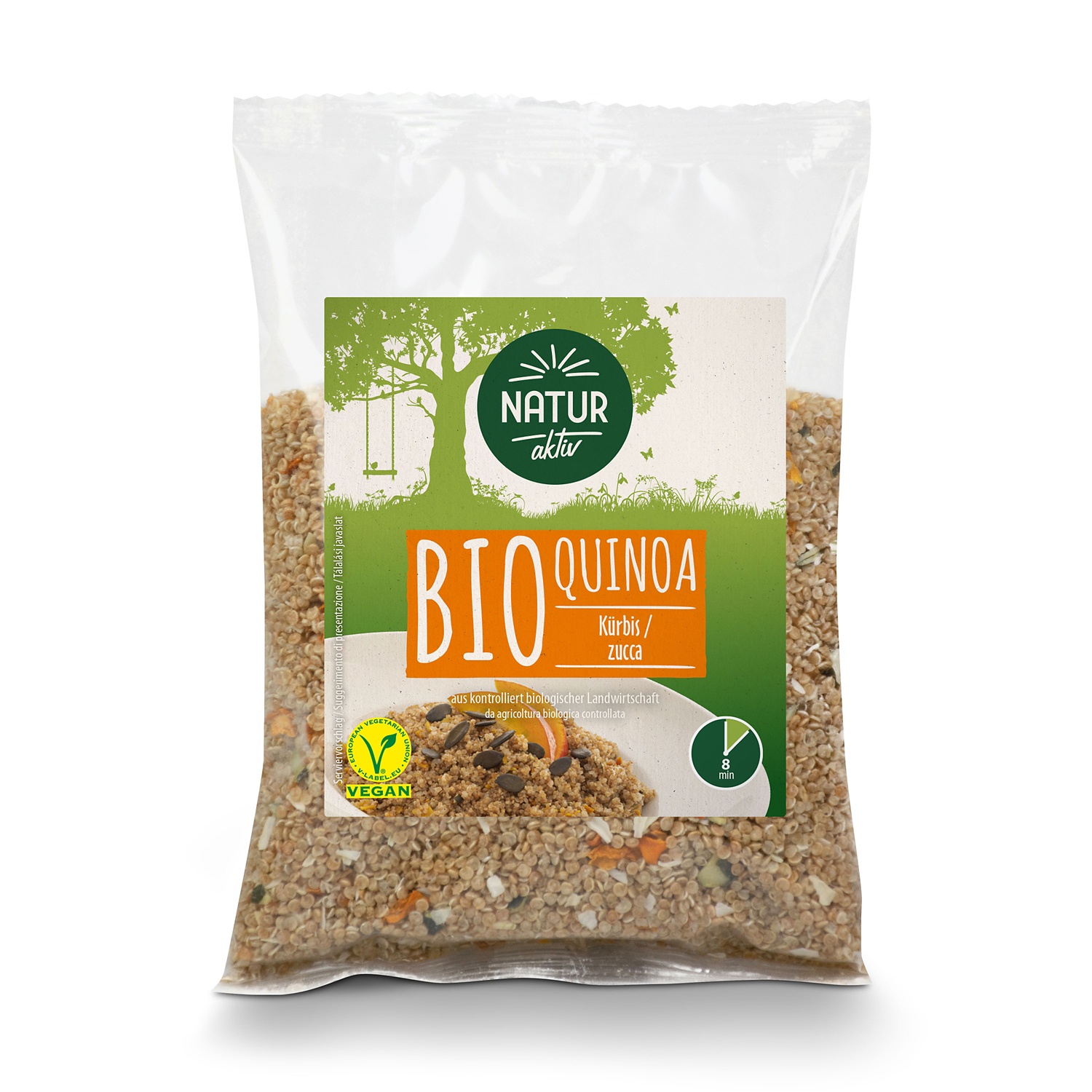 Natur Aktiv Bio Quinoa Gerichte Kurbis Hofer