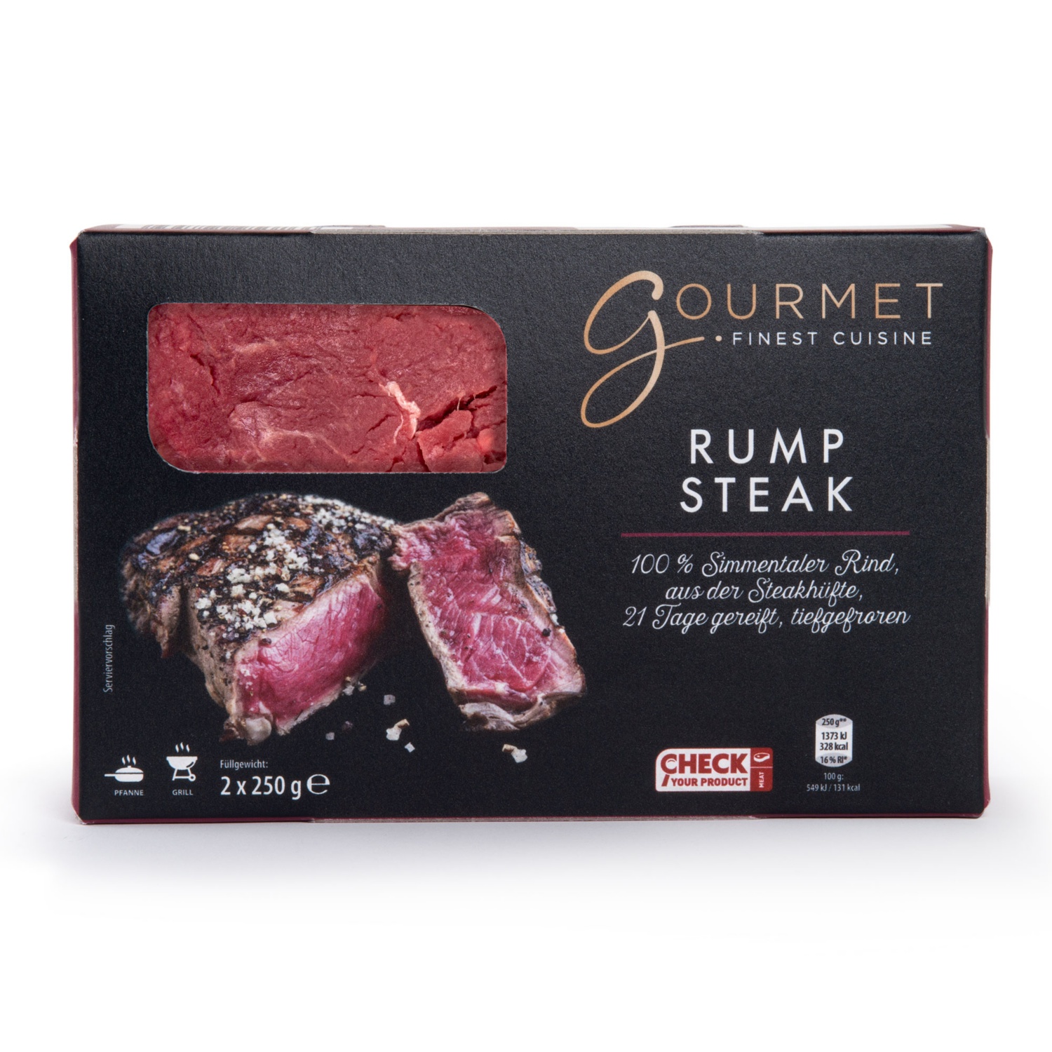 GOURMET FINEST CUISINE Rindersteaks, Hüft Steak