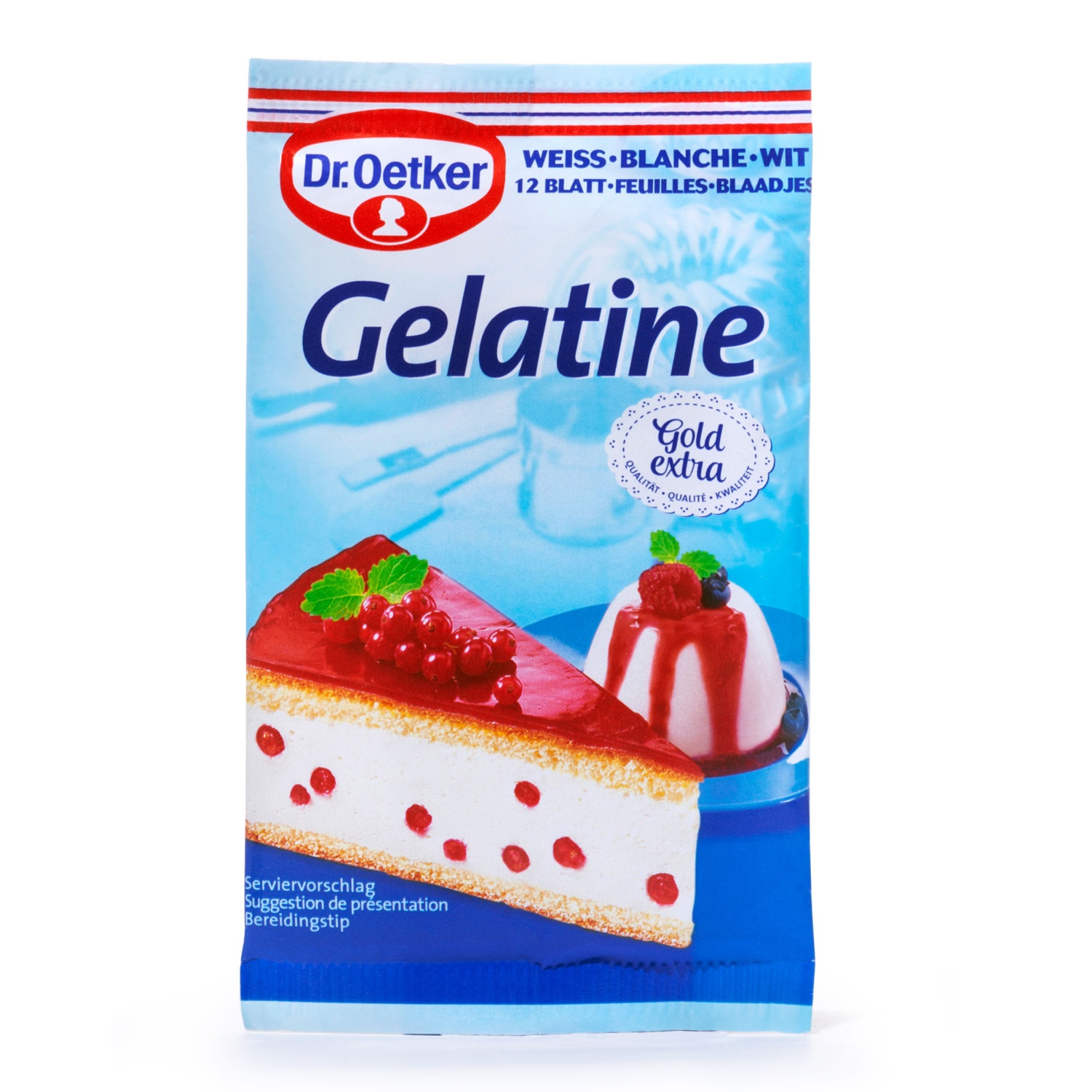 DR. OETKER Gelatine-Variationen, Blattgelatine
