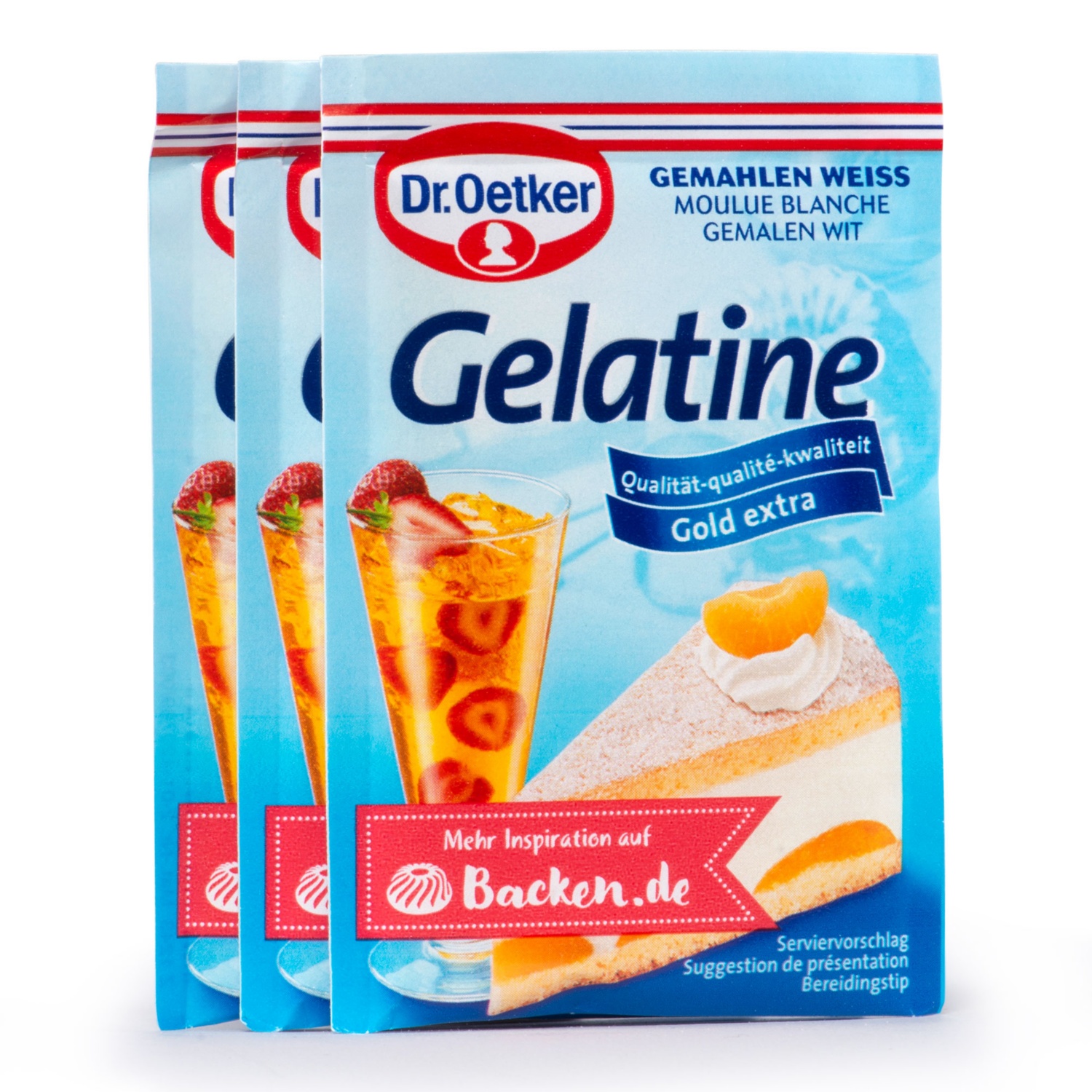DR. OETKER Gelatine-Variationen, Gelatine gemahlen