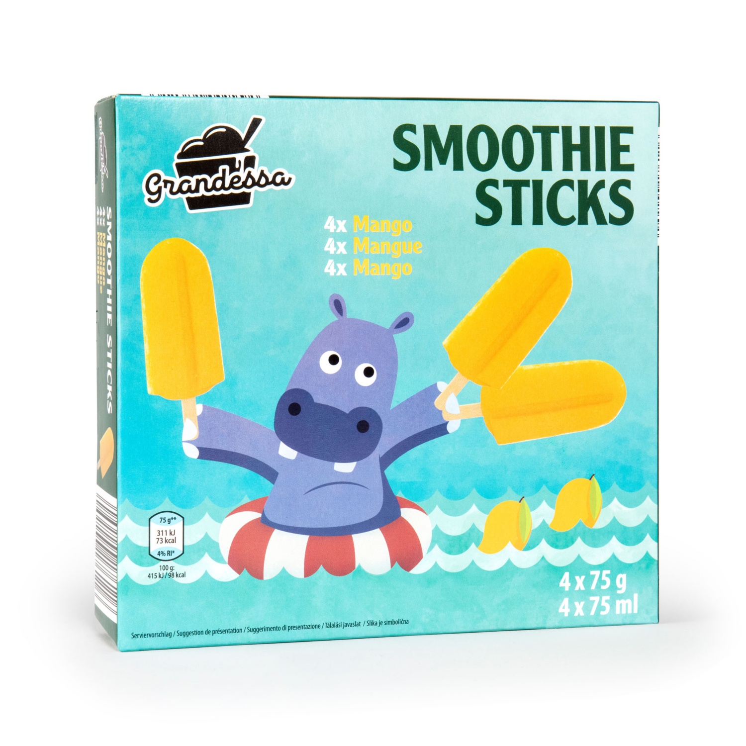 GRANDESSA Smoothie Sticks, Mango