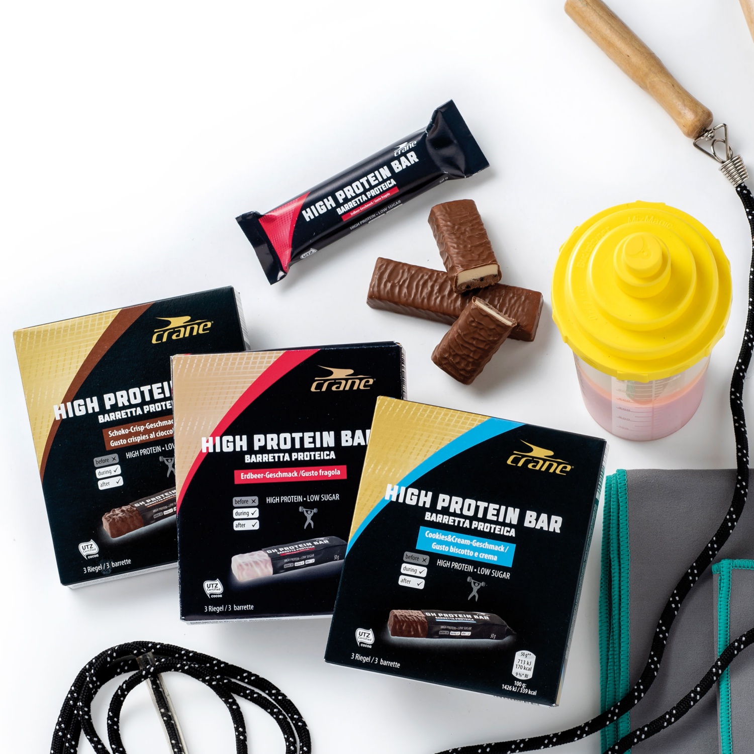 CRANE High Protein Riegel HOFER