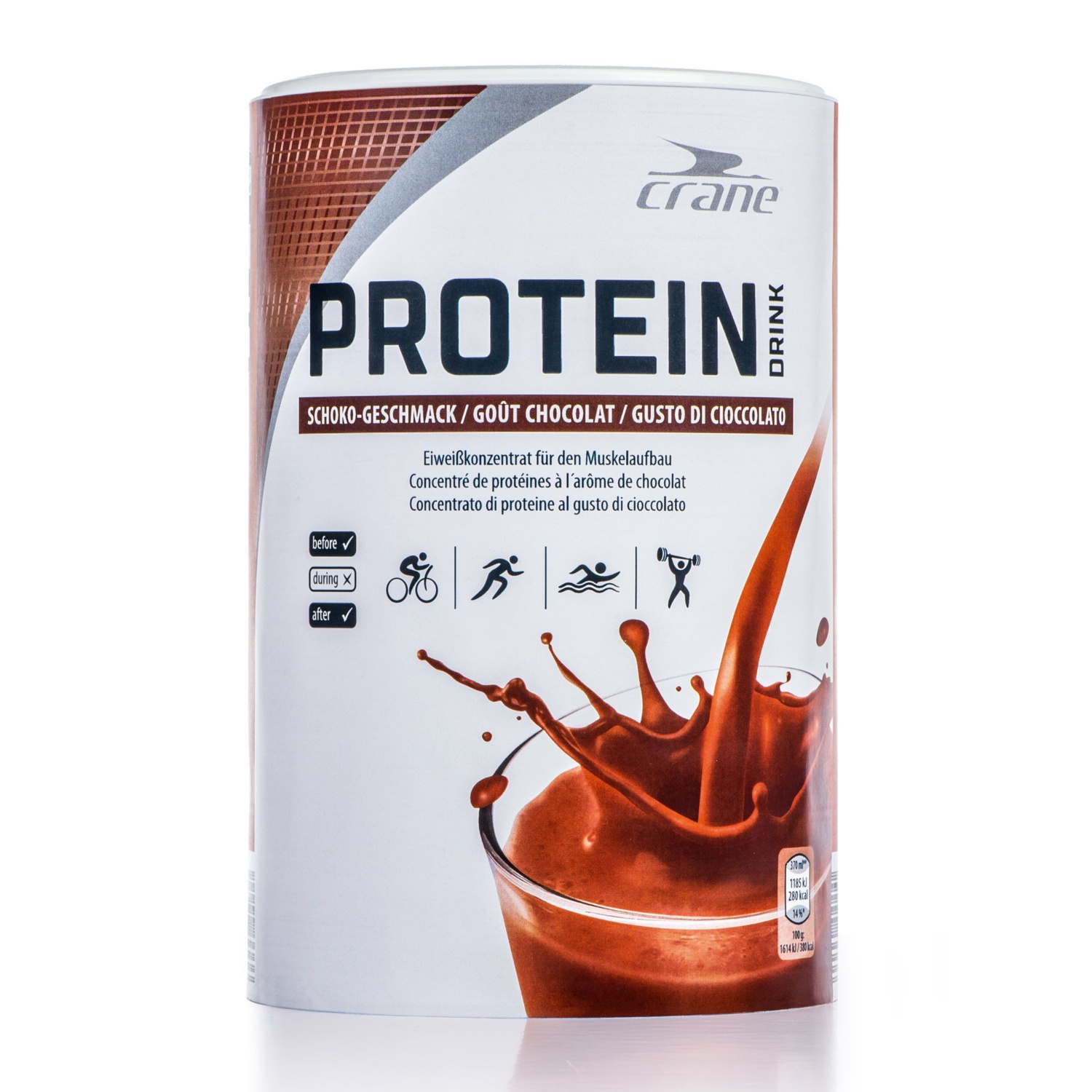 CRANE Protein Drink, Schokolade