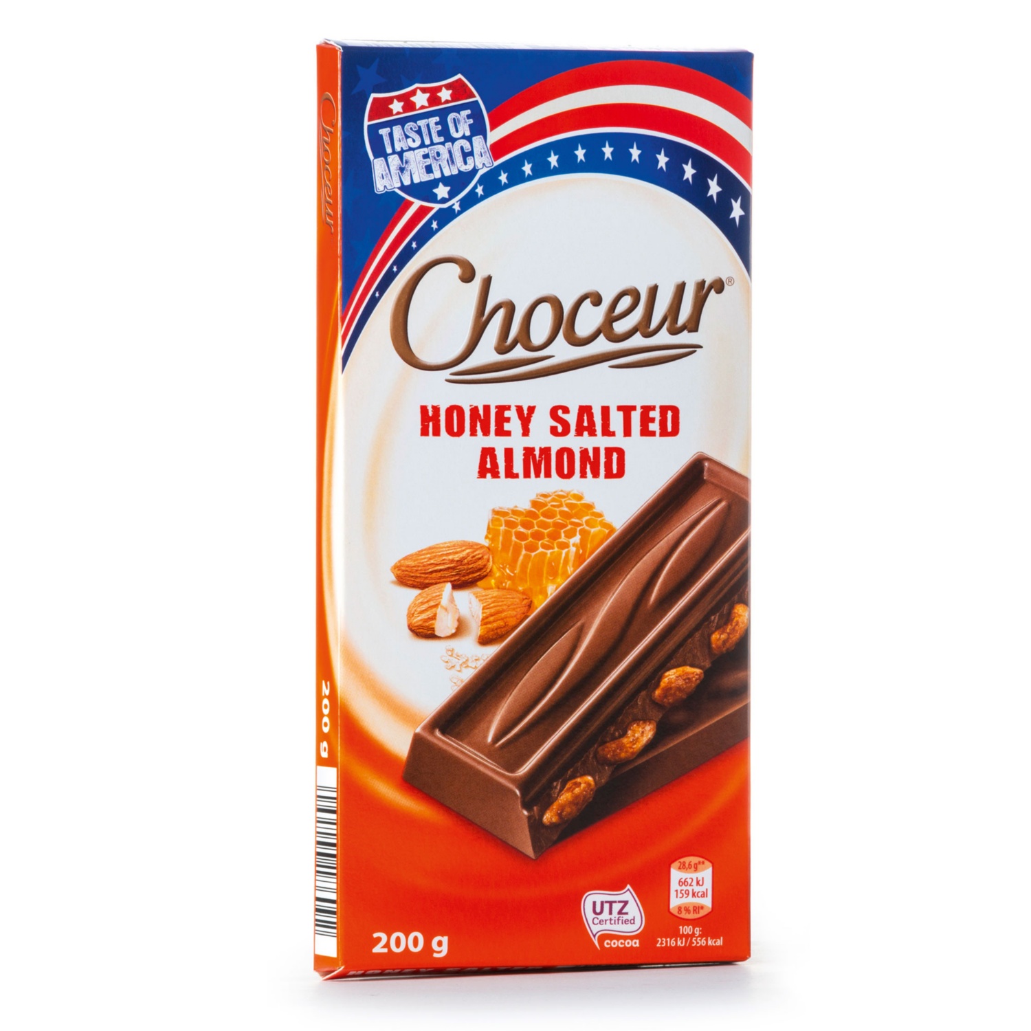 TASTE OF AMERICA Schokolade, Honey Salted Almond HOFER