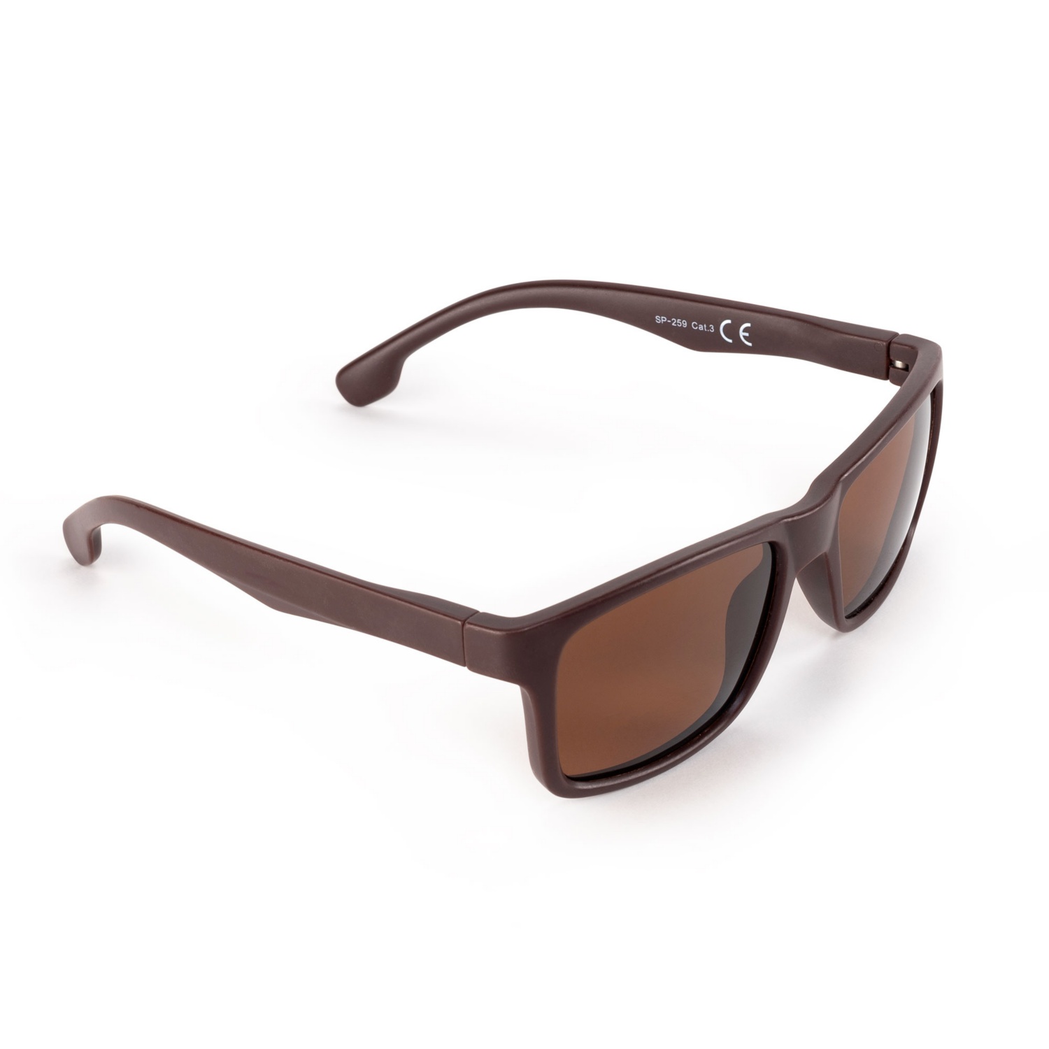 MODERN OPTIC Polarisierende Sonnenbrille, Braun glänzend HOFER