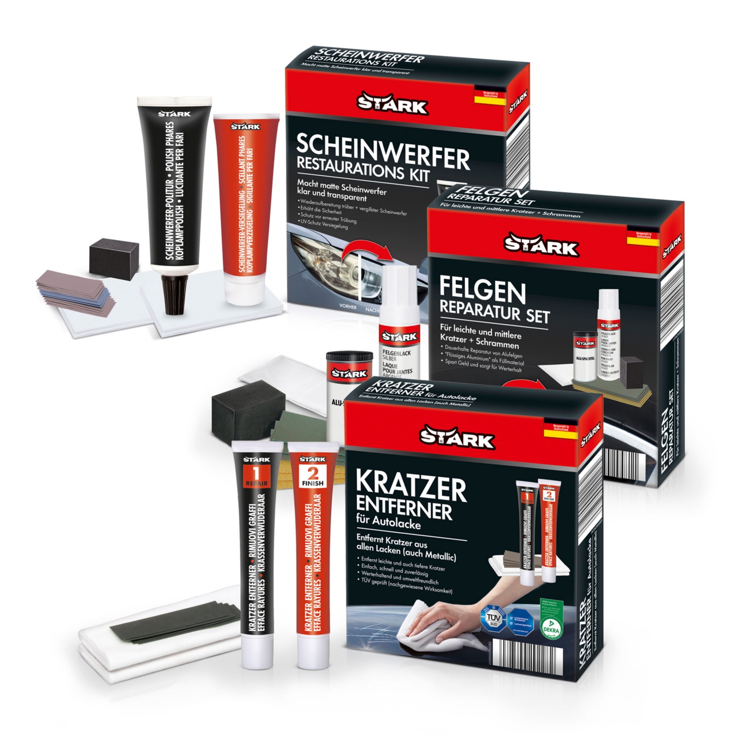 Kratzer-Entferner-Set