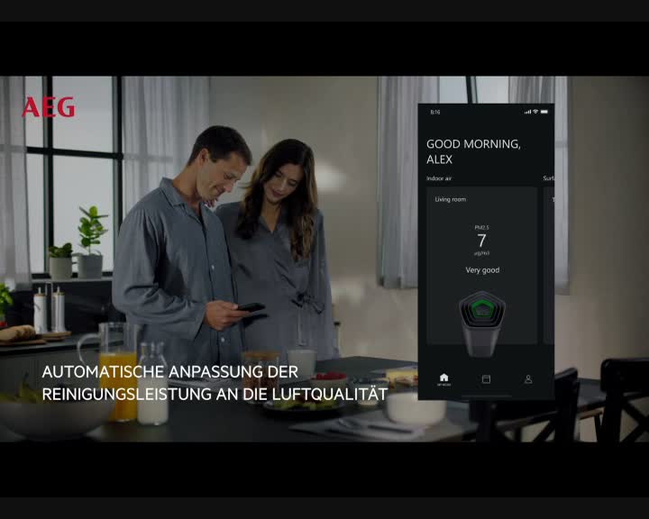 AEG Luftreiniger AX91-604GY